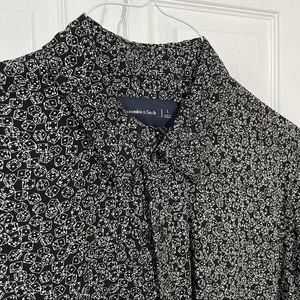 Men’s Abercrombie L shirt with dice pattern new